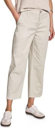 Street One - Chino - Beige - Dames - Rechte Benen