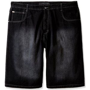 Southpole Denim Shorts voor heren, Zwart Zand, 56 NL