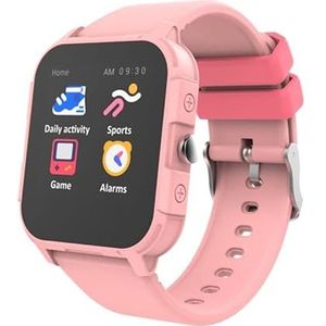 Smartwatch Cool Junior siliconen roze (gezondheid, sport, slaap, IP68, games)