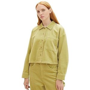TOM TAILOR Denim Damesblouse, 32256 - Dusty Pear Green, S