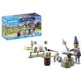 PLAYMOBIL 71447 Ridder verjaardag, spannende viering met Prins Arwynn, opwindende duels en accessoires, fantasierijk rollenspel, speelgoed voor kinderen vanaf 4 jaar