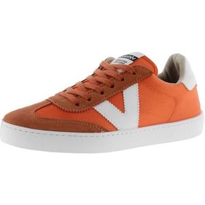 victoria Unisex Adults 1126193-WOMEN Low-Top VICTORIA NYLON LOW TENNIS BERLIN CICLISTA & SPLIT LEATHER PIECES & CONTRAST NARANJA 40