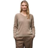 Street One - Zachte Trui - Beige - Dames - V-hals