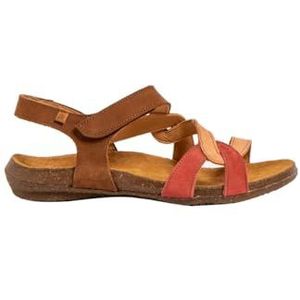 El Naturalista N5079S Wakataua, damessandalen, Multi Wood, maat 36, Multi Wood, 36 EU