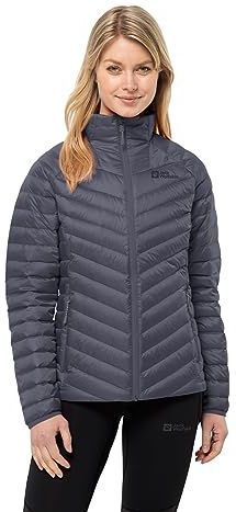 Jack Wolfskin Passamani Down JKT W Donsjack, dolfijn, M dames, Dolfijn, M