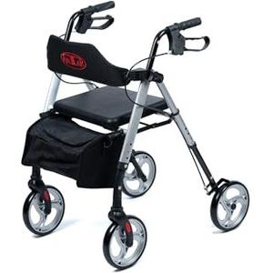 Antar AT51112NE aluminium rollator zilver