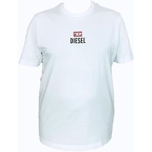 T-Just - Small - New D Logo T-Shirt, 100-grijs, XL