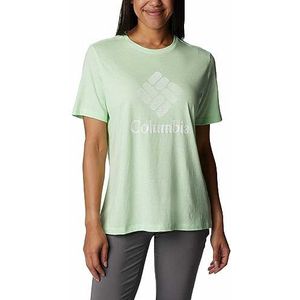 Columbia Bluebird Day T-shirt voor dames, casual, met ronde hals