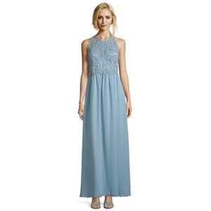 Vera Mont dames feestjurk, blauw (Aqua Blue 8391)., 36