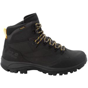 Jack Wolfskin Heren Rebellion Texapore Mid M middelhoog, Phantom Burly Geel Xt, 47.5 EU
