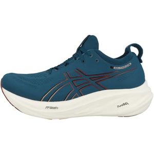 Asics Heren Gel-Nimbus 26 Sneaker, 6 UK, Rich Navy Faded Oranje, 40 EU