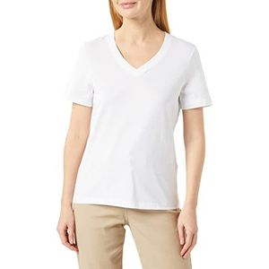 SELECTED FEMME Dames Slfessential Ss V-hals Tee Noos T-shirt, wit (bright white), XS