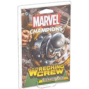 Fantasy Flight Games, Marvel Champions: Scenario Pack: The Wrecking Crew, Ages 14+,o 4 Players, 90 Min Player Time 3. Scenario Pack, Multicoloured, MC03en