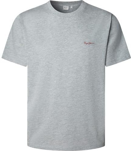 Pepe Jeans - Contrast Connor T-shirt - Grijs - Heren - Katoen