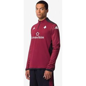 Kappa Ablas Pro 8 FC Metz Sweatshirt, uniseks, volwassenen