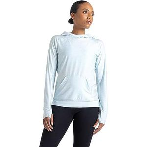 Dare2b Dames Sprint City Hoodie Pullover Sweater, Rustig Blauw Marl, 34