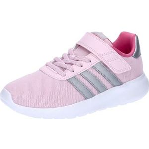 adidas Uniseks-Kind Lite Racer 3.0 Shoes, clear pink/silver metallic/pulse magenta, 38 2/3 EU