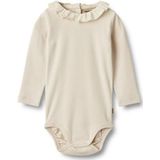 Wheat - Ena GOTS - Meisjesbody - Gecertificeerd Biologisch Katoen - Lange Mouwen