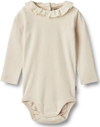 Wheat - Ena GOTS - Meisjesbody - Gecertificeerd Biologisch Katoen - Lange Mouwen