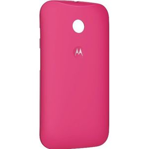 Motorola Shell Cover voor Moto E Smartphone Raspberry