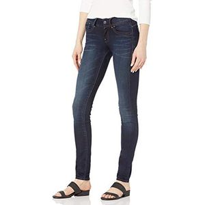 G-Star Raw Lynn Mid Taille Skinny Jeans Mid Waist Skinny Jeans dames,blauw (Medium Aged 6131-071),28W / 36L