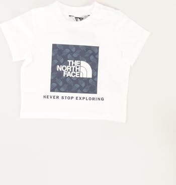 The North Face - Box Infill - T-shirt - Tnf White - Unisex voor Kinderen