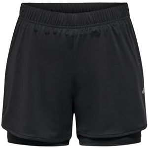 ONLY PLAY Sportshort ONPMILA Zwart