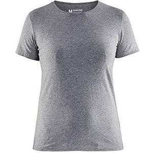 Blaklader 330410599000XXXL dames T-shirt, grijs melange, maat XXXL