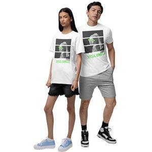 Republic of California Unisex URCTS023-XXL-WH Yes-Still-Single-T-shirt, wit, XXL, Wit, XXL