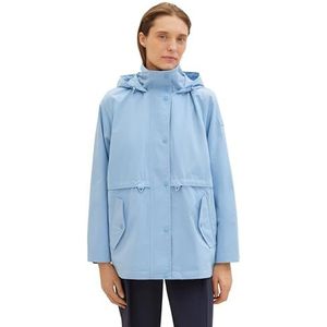 TOM TAILOR Dames 1041207 Jas, 34587-Light Fjord Blue, S, 34587 - Light Fjord Blue, S