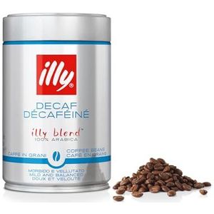 illy Koffie, Cafeïnevrije koffiebonen, Medium Gebraden, 100% Arabica Koffiebonen, 250g