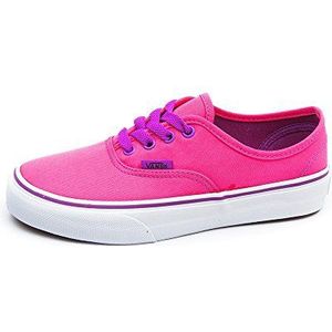 Vans Authentieke, uniseks lage sneakers voor kinderen, Roze Paars, 35 EU