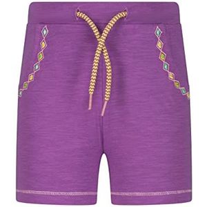 SALT AND PEPPER Meisjes Girls EMB Shorts, Sweet Purple, normaal, Zoete Paars, 122 cm