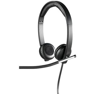 Logitech 981-000519 H650E Stijlvolle En Geavanceerde Stereo Headset Voor Professionele Audio
