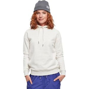 Urban ClassicsherenSweatshirt met capuchondames hoodie,lichtgrijs,5XL Grote maten