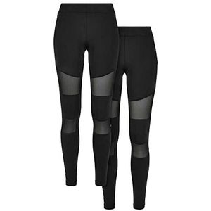 Urban Classics leggings voor dames, zwart en zwart, 3XL