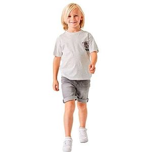 Garcia Kids Jongens T-shirt met korte mouwen, gebroken wit, 104/110, off-white, 104 cm