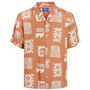 Jack & Jones - Korte Mouwen T-shirt - Groen - Viscose - Lenzing Ecovero