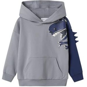 Name It - NMMNASH LS NREG SWEAT - Sweatshirt - Tradewinds - Met Capuchon