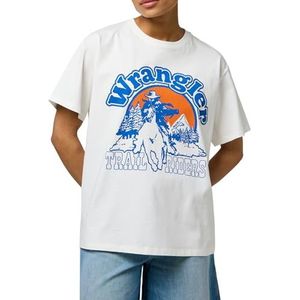Wrangler girlfriend thee, Worn White Wh, L