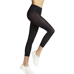 FALKE Dames Legging Pure Matt Capri 50 DEN W LE Halfdoorzichtig eenkleurig 1 Paar, Blauw (Marine 6179), S-M