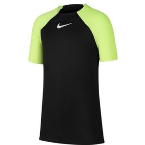 Nike Uniseks-Kind Short Sleeve Top Y Nk Df Acdpr Ss Top K, Zwart/Volt/Wit., DH9277-010, XS