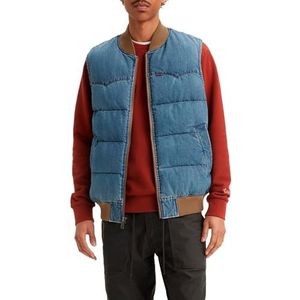 Levi's New Super Puffer vest voor heren, Slightly Sidetracked, L