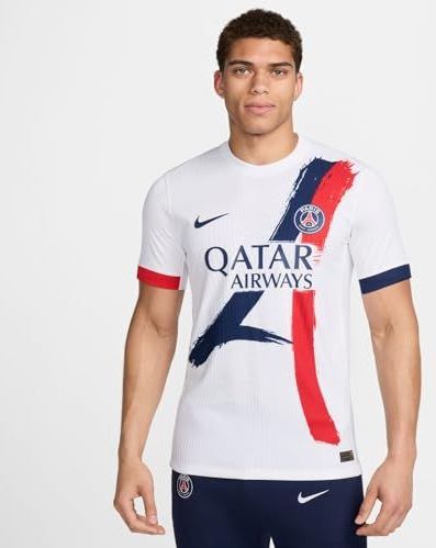 PSG - Authentic Dri-ADV Shirt - Wit - Polyester - 2024-2025 Uitshirt