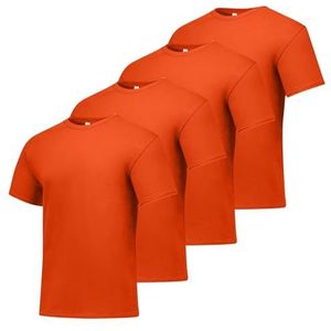 Hanes Overhemd voor heren, Oranje, S