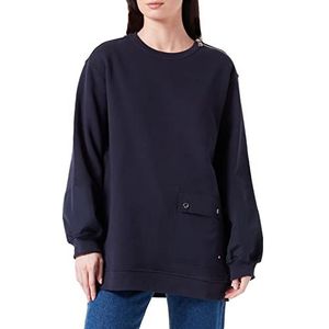 BOSS Dames Sweatshirt, Open Blue, S