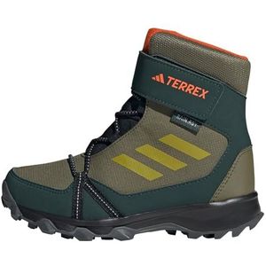 adidas Terrex Snow Velcro Cold.Rdy Winter Sneakers uniseks-kind, focus olive/pulse olive/impact orange, 39 1/3 EU