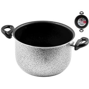 HOME Anti-aanbakpan Saltpepper Cm 22 Kookpan