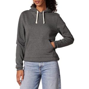 Amazon Essentials Dames fleece pullover hoodie (verkrijgbaar in grote maten), houtskool heather, 2X