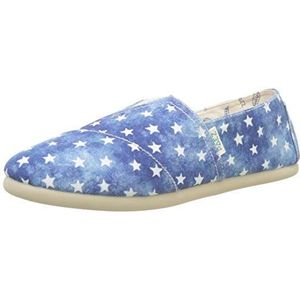 Paez Dames Classic Print Stars Espadrilles, blauw Azul 316, 40 EU